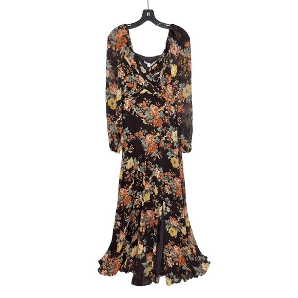 Veronica Beard Avani Floral Silk Maxi Dress NWT - Size 0 - Picture 7 of 8